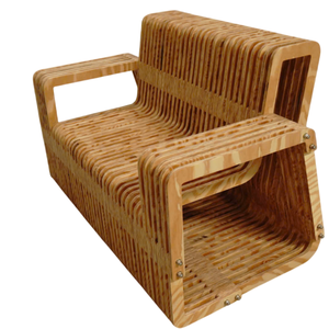 Juego de Sofás de Madera Moderno y Sencillo con Características Ecológicas e Impermeables para Espacios Interiores y Exteriores - Product Image 4