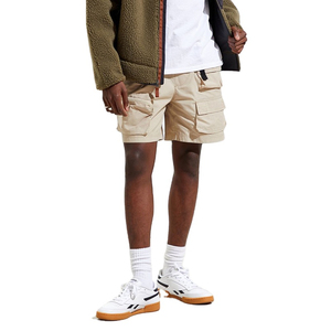 Summer Men's Solid High Waist Nylon Cargo <b>Shorts</b> Quick Dry Breathable Eco-Friendly Durable OEM Custom - Product Image 3