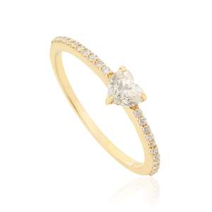 Anillo Apilable de Diamantes 100% Naturales, Diseño Minimalista Elegante, Joyería Fina Brillante para Uso Diario, Oro Amarillo Sólido de 14K - Product Image 3