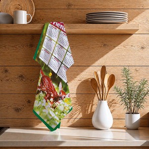 Top Selling High Quality Cleaning Cloths Super Absorbent Cotton Printed Kitchen Towels at Wholesale Price - Product Image 1