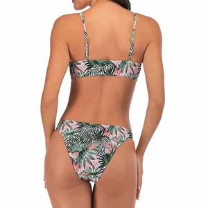 Women Bikini Swim Set UV Protection Beachwear Comfortable Summer <b>Surf</b> Style Vacation Swimwear Outfit - Product Image 2