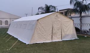 Tente à armature multi-usages conforme aux normes ICRC IFRC pour toutes les conditions météorologiques HSHETENTH82, abri d'hôpital de campagne d'urgence - Product Image 3
