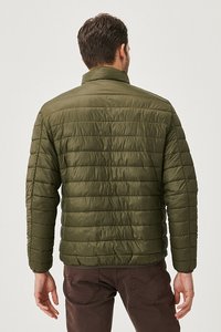 Manufacturer High Quality Men's Long Sleeve Winter Jacket Wholesale Bubble Thick Puffer Coat Stand Collar <b>Pattern</b> Decoration Fle - Product Image 2