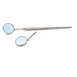 Professional Steel Dental Mouth Mirror No. 5 With Handle 6.5" Dentist <b>Tool</b> for <b>Teeth</b> <b>Cleaning</b> Inspection by Blush surgical - Product Image 4