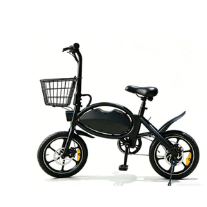 Bicicleta Eléctrica con Motor de Cubo Trasero de 500W 48V, Cuadro de Aleación de Aluminio y Batería de Litio, Ruedas de 16 Pulgadas - Product Image 1
