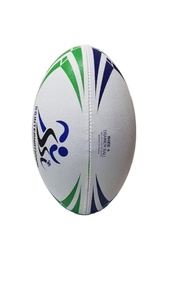 Match Qualité Ballon de Rugby Coque Durable Texture Antidérapante Coutures Renforcées et Conception de Performance Équilibrée - Product Image 3