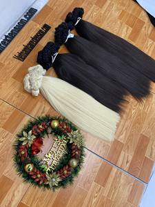 Extensions de cheveux humains Remy 100% de haute qualité, douces et naturelles - Product Image 2