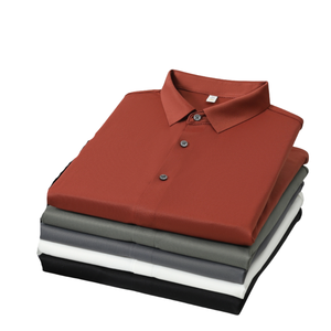 Polo de Alta Calidad para Hombre, Personalizable con Logotipo, Cuello Alto, MOQ Bajo - Product Image 1