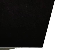 Grande dalle de granit noir Galaxy poli avec des étincelles dorées, design moderne, comptoirs haute résistance pour villa, fournisseur indien Vinayak