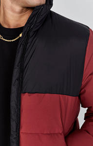 Fully Customized Men's Waterproof Canvas Puffer <b>Jackets</b> Polyester Wadding Filled Winter DDP Shipping - Product Image 4
