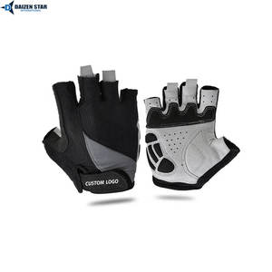 Guantes Profesionales de Ciclismo de Verano, con Agarre de PU, Transpirables, Ligeros, Antideslizantes, con Almohadilla de Gel, Medios Dedos, para Bicicleta de Montaña y Carretera, Unisex - Product Image 4