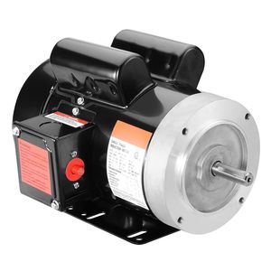 Motore Elettrico 1.5HP AC 115V/230V 1725 Giri/min 60Hz Telaio 56C Monofase Albero con Scanalatura da 5/8'' Motore per Compressore d'Aria CW/CCW - Product Image 6
