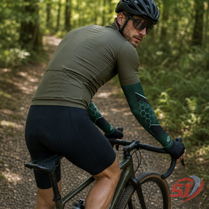 Manchons de compression personnalisés pour le cyclisme et la course à pied, protection solaire UV, respirants, antidérapants, fournisseur OEM - Product Image 5