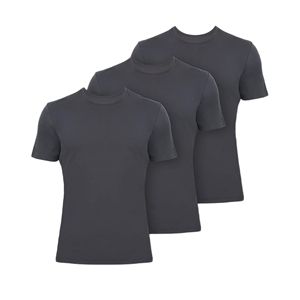 Set Premium di 3 Magliette Intime da Uomo in Bambù con Collo Rotondo, Comode T-Shirt a Girocollo per Uomo - Product Image 5
