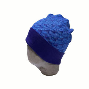 Unisex Luxury Designer Jacquard Letter Beanie Hat 100% Wool Customizable Cap for Autumn/Winter Ski & Warm Skiing - Product Image 1
