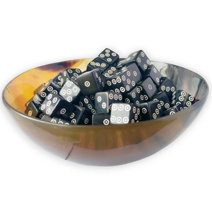 Buffalo Horn Eco-Friendly Customizable <b>Dice</b> <b>Set</b> for and Board Games Handmade From India - Product Image 1