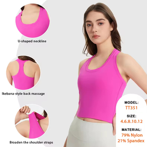 Custom Ladies Sublimated Tank Tops 2025 Polyester Front Logo Eco-Friendly Breathable Crew Neck Sleeveless Sublimation <b>Singlet</b> - Product Image 6