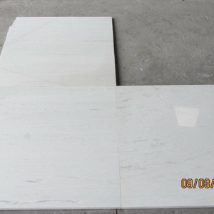 Marbre de Calcite du Vietnam Poli Blanc Pur 100% Naturel Plaque Fine 24x24 Étanche Durable Écologique Cuisine Moderne Appartement - Product Image 5