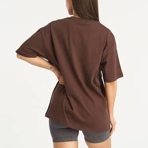 Vente en gros de t-shirts vintage en toile écologiques personnalisés pour hommes et femmes, 100% coton - Product Image 6