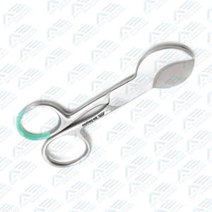 Manual de obstetricia ginecológica cordón umbilical tijeras puntas redondeadas instrumento quirúrgico de acero inoxidable - Product Image 5