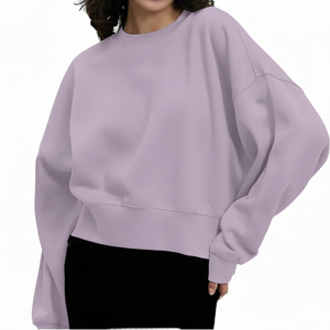 Sudadera de Mujer con Bloques de Color, Moderna, Casual, de Manga Larga, para Pedidos de Ropa Personalizada y Colecciones Minoristas - Product Image 3