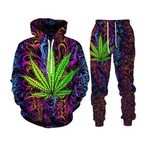 ชุดวอร์มแฟชั่นใหม่สำหรับผู้ชาย ชุดออกกำลังกาย ชุดกีฬาสำหรับผู้ชาย ผ้าโพลีเอสเตอร์ผสมคอตตอน ชุดวอร์มแบบซับลิเมชั่น สวมใส่สบาย - Product Image 4