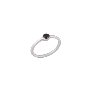 Bague de mariage classique en onyx noir naturel sertie dans un cadre |   Bague artisanale en argent sterling 925 - Product Image 1