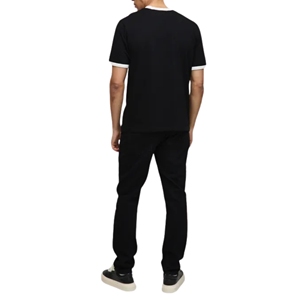 Camiseta Corta para Hombre, Corte Holgado Formal, 100% Algodón, Secado Rápido, Transpirable, Anti-Pilling - Product Image 2