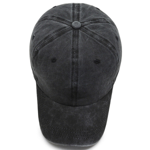 Wholesale Adjustable Trucker Dad Hat Vintage Washed Cotton Distressed Baseball Cap Custom Logo Unisex Sports Caps - Product Image 2