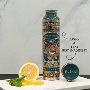 bottle luxury table <b>accessory</b> premium copper serveware bottle eco conscious lifestyle bottle artisan premium <b>drinkware</b> bottle - Product Image 3