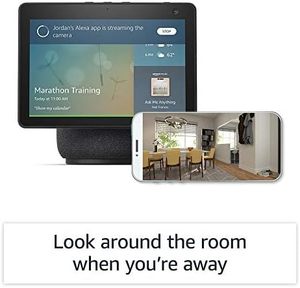Echo <b>Show</b> <b>10</b> (3rd Gen) HD Smart Display with <b>Alexa</b> & Wyze Cam V3, Glacier White - Product Image 2