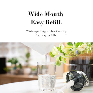 Dispensador de Jabón DOLCE Moderno de Plástico, Boca Ancha, Recargable, Manual, de un Solo Orificio, Multifuncional, Independiente y Práctico para Champú - Product Image 3