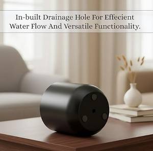 Maceta Metálica Moderna en Miniatura para Decoración de Sala de Estar y Mesa, Elegante Maceta Pequeña para Interiores, Maceta Decorativa de Metal I - Product Image 4