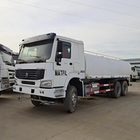 Camion-citerne d'eau d'occasion Howo Sinotruk de marque chinoise, haute qualité, camion-citerne Howo 6x4, moteur diesel