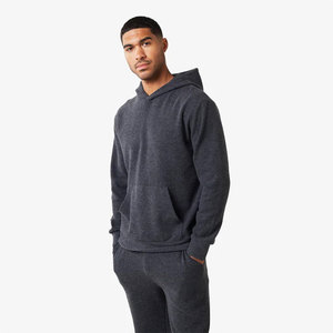 Ensemble de survêtement unisexe en gros : sweat à capuche et pantalon de jogging, coupe décontractée, tissu doux, tenue décontractée quotidienne, usine OEM ODM - Product Image 2