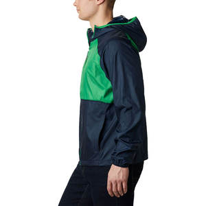 <b>Men</b> Premium Hooded Lightweight Windbreaker <b>Jacket</b> Casual Outdoor Waterproof Soft Comfortable Modern Regular Fit Outerwear - Product Image 3
