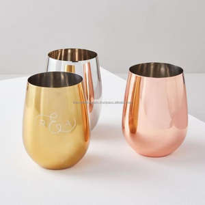 Pot à bougie parfumée plaqué or et récipient à cire de bougie, porte-bougie prêt à l'emploi avec couvercle en marbre - Product Image 2