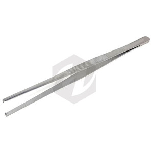 Pince à dissection premium de 10 pouces, à dents de rat 1x2, en acier inoxydable de qualité chirurgicale, forceps à tissus, instruments médicaux - Product Image 1