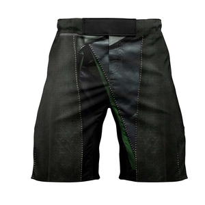 OEM Wholesale MMA <b>Shorts</b> Plain Athletic Stretch <b>Polyester</b> Spandex Material Breathable Comfortable Training MMA <b>Shorts</b> - Product Image 1