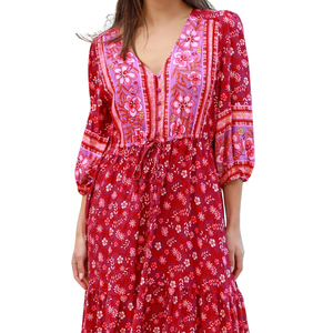 Vestido Maxi Estampado para Mujer, Elegante para Uso Diario - Product Image 5