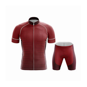 Venta de Fábrica: Conjunto de Uniforme de Ciclismo Unisex para Hombre, Transpirable, Ecológico, de Secado Rápido, Jersey y Pantalones Cortos Deportivos, Tallas Grandes, Personalizable - Product Image 1