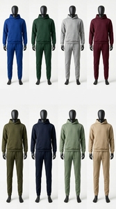 Conjunto Deportivo Informal para Hombre con Sudadera con Capucha y Pantalones Deportivos - Product Image 5