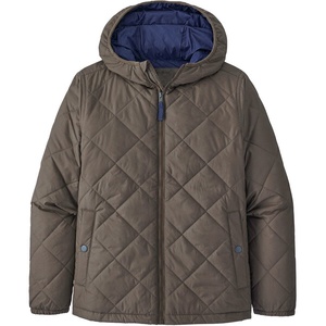 Chaqueta acolchada de estilo a la moda para hombre, venta al por mayor, cortavientos de lona OEM con capucha, abrigos acolchados cálidos para invierno - Product Image 2