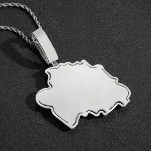 Hot Sale Iced Out Moissanite Diamond Pendant for Men Premium Hip Hop Necklace Charm for <b>Rapper</b> Fashion and Nightclub Wear - Product Image 6
