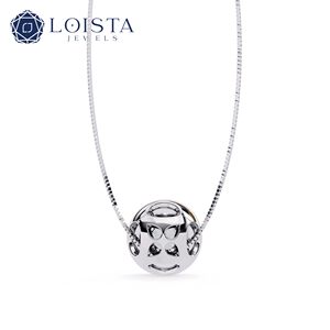 Collier de luxe personnalisé en or pur avec diamant de laboratoire, cadeau d'anniversaire, bijoux pour femmes, pendentif en diamants synthétiques - Product Image 3