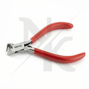 Equipo <span class=keywords><strong>de</strong></span> Fabricación <span class=keywords><strong>de</strong></span> Joyería, Cortador Oblicuo <span class=keywords><strong>de</strong></span> 115 mm <span class=keywords><strong>de</strong></span> Acero Inoxidable con Mango Rojo, Suministros para <span class=keywords><strong>Taller</strong></span> <span class=keywords><strong>de</strong></span> Joyería y Manualidades - Product Image 2