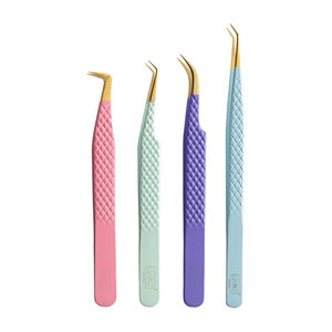 <b>Extension</b> Stainless Steel False Eye Lash <b>Cheap</b> Grafting Volume Tool Makeup Wholesale Eyelash Tweezer - Product Image 6