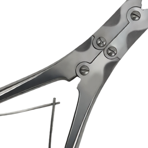 Beyer - Instrumento Quirúrgico Ortopédico y Dental para Cortar Huesos, Tipo Rongeur, 7 Pulgadas, Mandíbulas Rectas, 3.5 mm de Ancho, Acero Inoxidable - Product Image 5