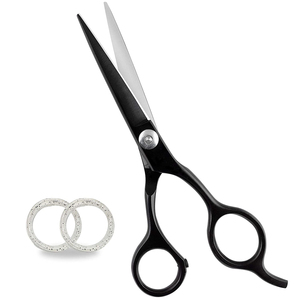 Ciseaux de barbier en acier inoxydable, ciseaux de coupe de cheveux précis professionnels, ciseaux de salon OEM, ciseaux de coiffure pour barbier - Product Image 1