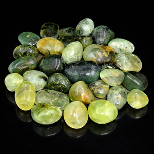 Piedras de Prehnita Natural Pulimentadas, Cristal Curativo de Prehnita Verde para Reiki, Meditación, Decoración Energética, Venta al por Mayor - Product Image 2